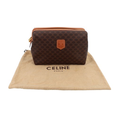 Céline Macadam Canvas Clutch Kosmetiktasche Céline Celine 6