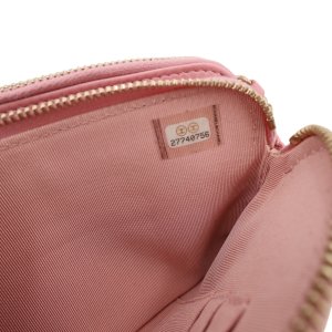 Chanel Double Zip Wallet on Chain WOC Iridescent Rosa Chanel Chanel 35