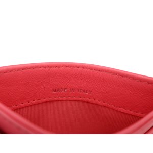 Chanel Kartenetui Lammleder Korallenrosa Chanel Chanel 24