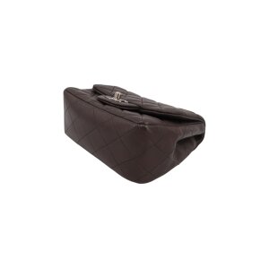 Chanel Mini Square Flap Bag Lammleder Grau SHW Chanel Chanel 26