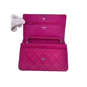 Chanel Wallet on Chain WOC Kalbsleder Pink Chanel Chanel 31