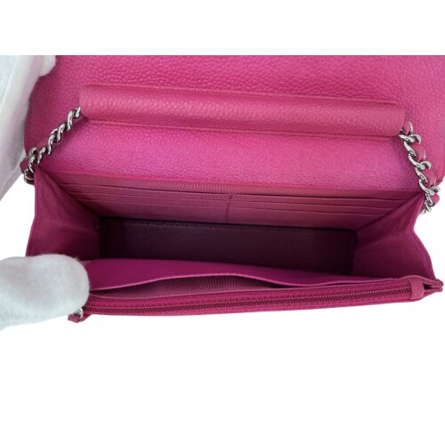 Chanel Wallet on Chain WOC Calfskin Pink Chanel Chanel 17