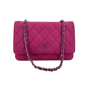 Chanel Wallet on Chain WOC Kalbsleder Pink Chanel Chanel 20