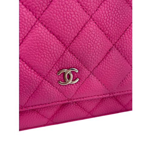 Chanel Wallet on Chain WOC Kalbsleder Pink Chanel Chanel 14