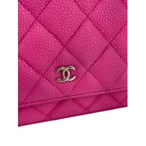Chanel Wallet on Chain WOC Calfskin Pink Chanel Chanel 30