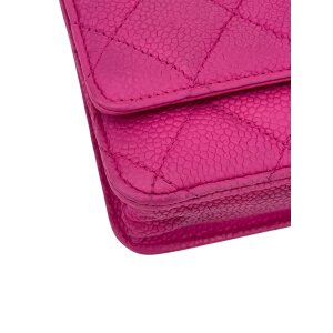 Chanel Wallet on Chain WOC Calfskin Pink Chanel Chanel 26