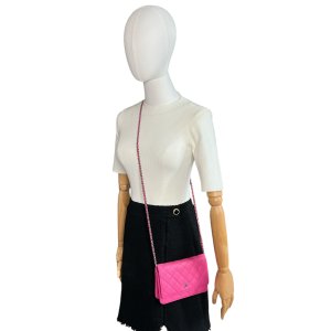 Chanel Wallet on Chain WOC Kalbsleder Pink Chanel Chanel 21