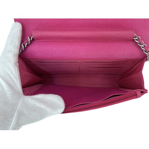 Chanel Wallet on Chain WOC Calfskin Pink Chanel Chanel 16