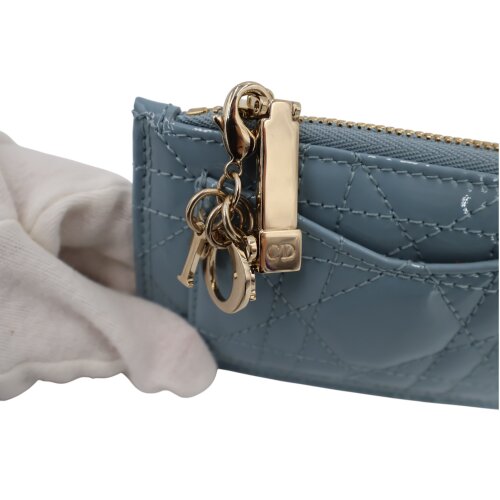 Christian Dior Lady Dior Cosmos Kartenetui Hellblau Dior Dior 10