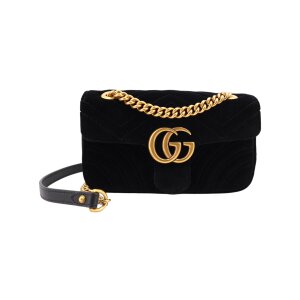 Gucci Marmont Mini Samt Schwarz Gucci Gucci 16