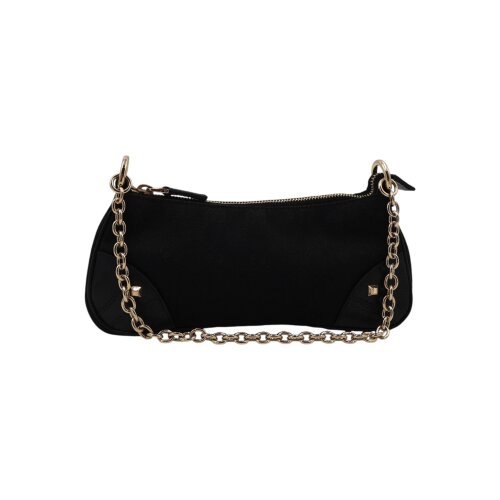 Gucci GG Canvas Nail Chain Pochette Black Gucci Gucci