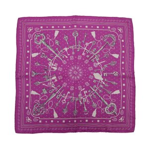 Hermès Carré 55 Les Clés Silk Scarves and shawls Hermes 12
