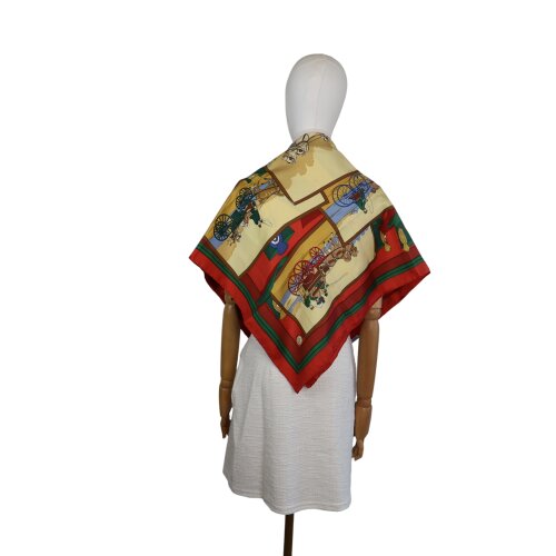 Hermès Carré 90 Carriage and Hat Silk Hermès Hermes 8