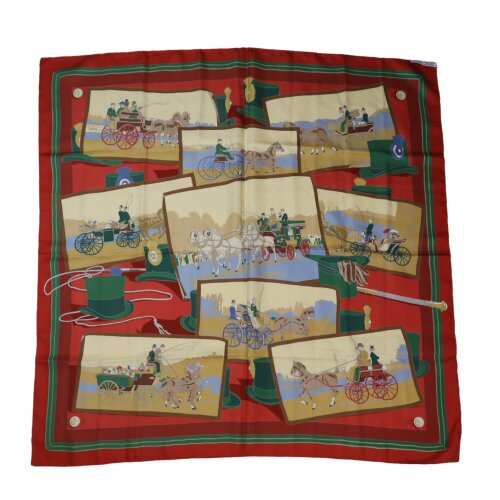 Hermès Carré 90 Carriage and Hat Silk Hermès Hermes 9