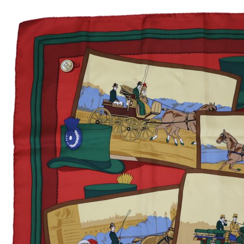 Hermès Carré 90 Carriage and Hat Seide Hermès Hermes 10