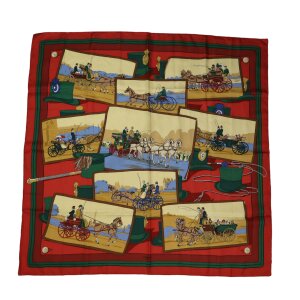 Hermès Carré 90 Carriage and Hat Seide Hermès Hermes 16