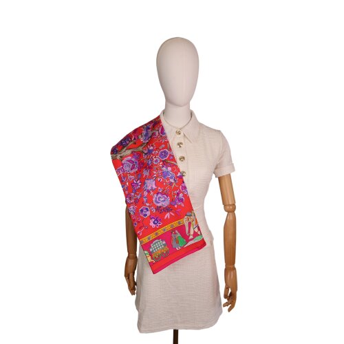 Hermès Carré 90 Fantaisies Indiennes Silk Hermès Hermes 2