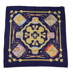 Hermès Carré 90 Les Tambours Silk Scarves and shawls Hermes 20