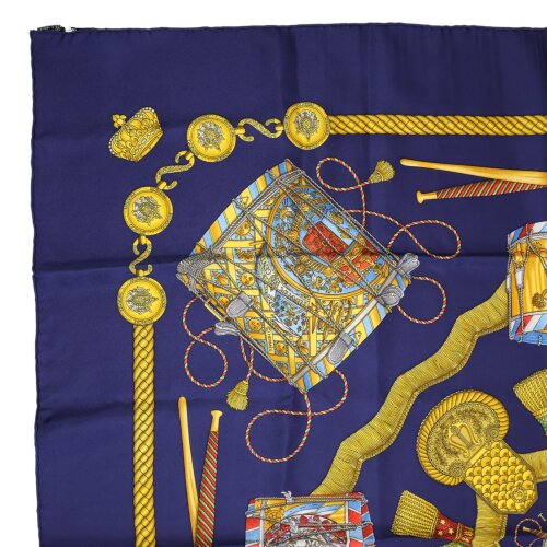 Hermès Carré 90 Les Tambours Silk Scarves and shawls Hermes 10