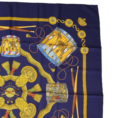 Hermès Carré 90 Les Tambours Silk Scarves and shawls Hermes 13