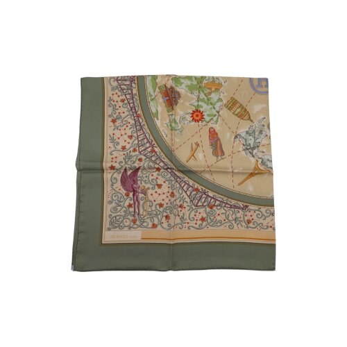 Hermès Carré 90 World Map Seide Hermès Hermes 12