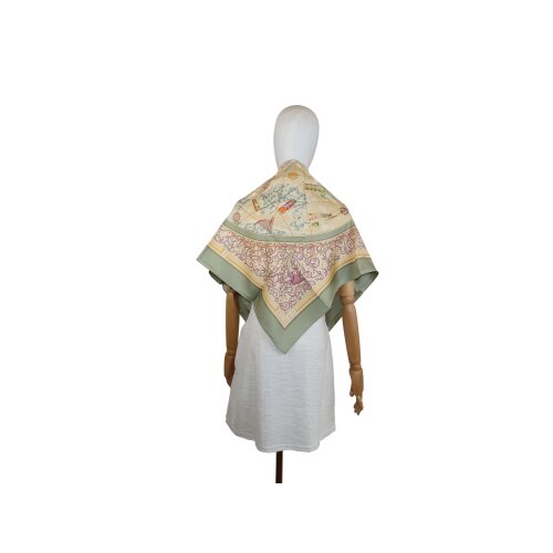 Hermès Carré 90 World Map Seide Hermès Hermes 6