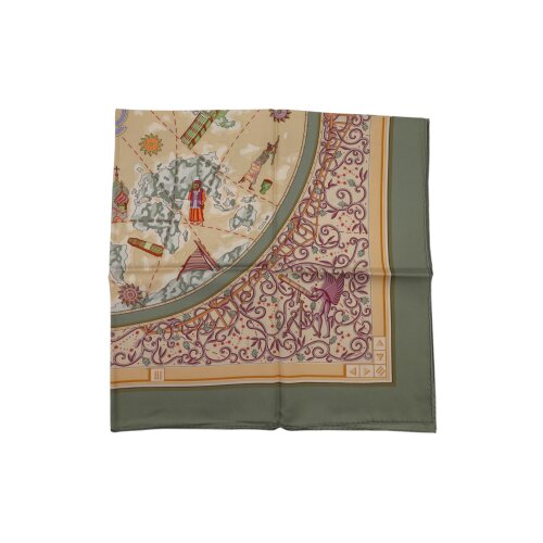 Hermès Carré 90 World Map Seide Hermès Hermes 13