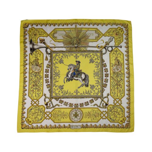 Hermès Carré 90 Lvdovicvs Magnvs Silk Hermès Hermes