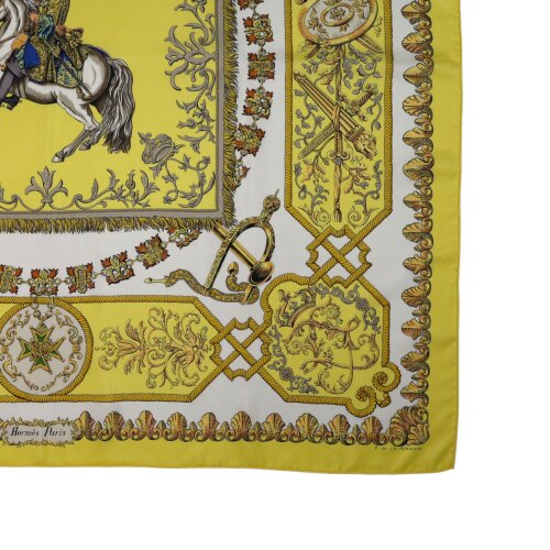 Hermès Carré 90 Lvdovicvs Magnvs Silk Hermès Hermes 12