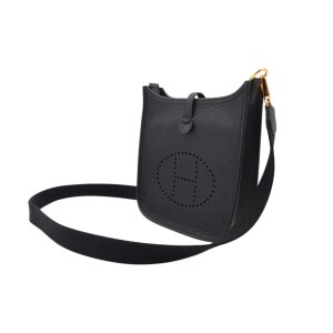 Hermès Evelyne 16 Taurillon Clémence Black Handbags Hermes 20