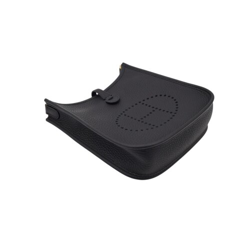 Hermès Evelyne 16 Taurillon Clémence Black Handbags Hermes 10