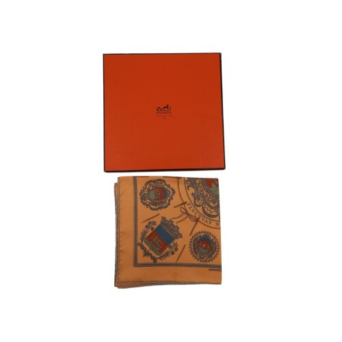 Hermès Gavroche 45 Les Armes de Paris Seide Tücher und Schals Hermes 6