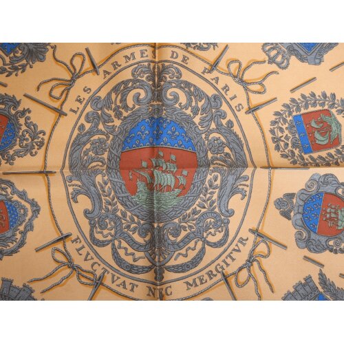 Hermès Gavroche 45 Les Armes de Paris Seide Tücher und Schals Hermes 11