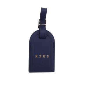 Louis Vuitton Luggage Tag Taschenanhänger Blau Louis Vuitton Louis Vuitton 8