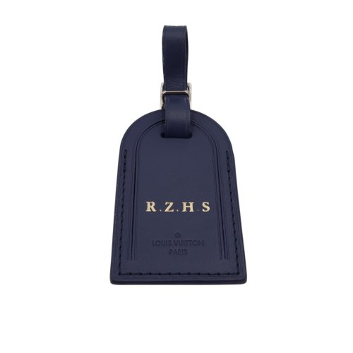 Louis Vuitton Luggage Tag Blue Accessories Louis Vuitton 2