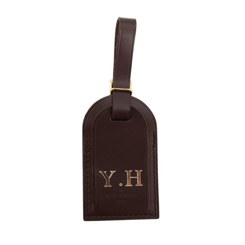 Louis Vuitton Luggage Tag Brown Accessories Louis Vuitton