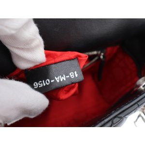 Christian Dior Lady Dior Mini Cannage Schwarz Dior Dior 41