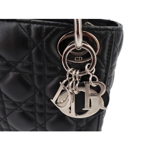 Christian Dior Lady Dior Mini Cannage Schwarz Dior Dior 15