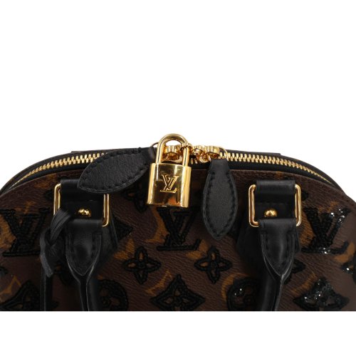 Louis Vuitton Alma BB Monogram Eclipse Sequins Handtaschen Louis Vuitton 16