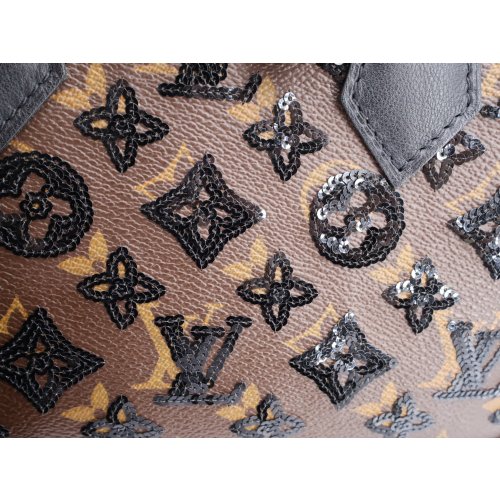 Louis Vuitton Alma BB Monogram Eclipse Sequins Handtaschen Louis Vuitton 15