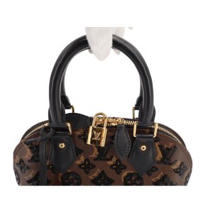 Louis Vuitton Alma BB Monogram Eclipse Sequins Handtaschen Louis Vuitton 30