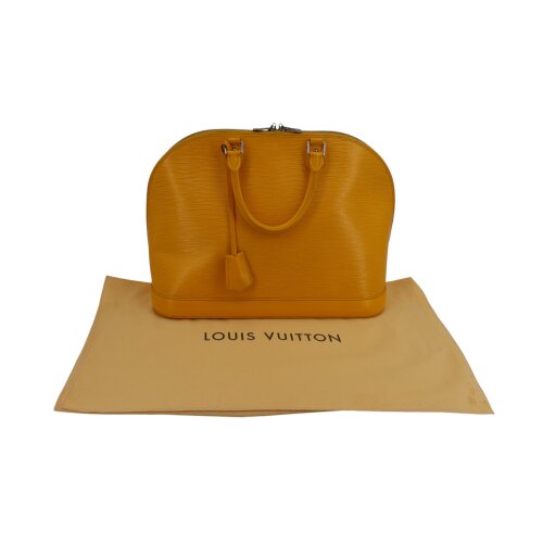 Louis Vuitton Alma GM Epi Yellow Carrier bags Louis Vuitton 6