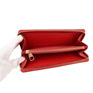 Louis Vuitton Clémence Empreinte Rot Geldbörsen Louis Vuitton 27