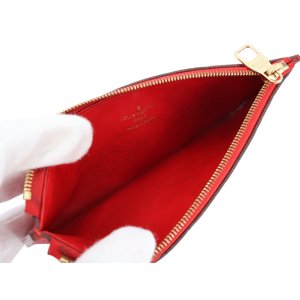 Louis Vuitton Clémence Empreinte Rot Geldbörsen Louis Vuitton 33