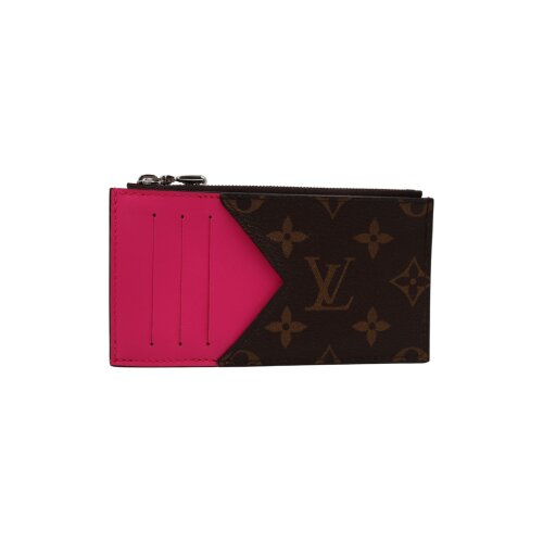 Louis Vuitton Coin Kartenetui Monogram Macassar Canvas Für Herren Louis Vuitton