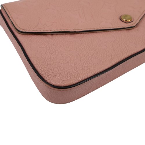 Louis Vuitton Felicie Pochette Empreinte Rose Poudre Handtaschen Louis Vuitton 11