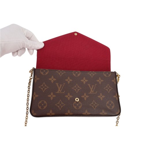 Louis Vuitton Felicie Pochette Monogram Canvas Handbags Louis Vuitton 14