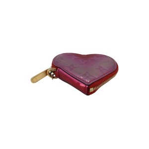 Louis Vuitton Heart Coin Vernis Valentinstag Geldbörse Geldbörsen Louis Vuitton 17