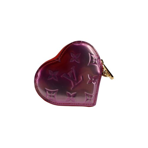 Louis Vuitton Heart Coin Vernis Valentinstag Geldbörse Geldbörsen Louis Vuitton 6