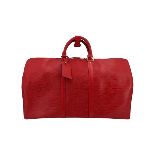 Louis Vuitton Keepall 50 Epi Leder Rot Louis Vuitton Louis Vuitton